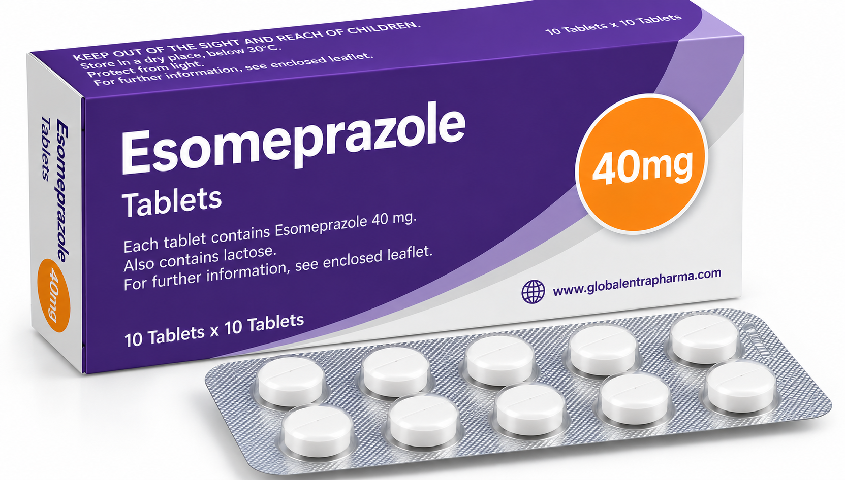 Esomeprazole 40 mg Tablets Manufacturer in India